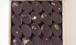 Mon jardin chocolaté - 16 Boîtes en bois de 40 chocolats Bio