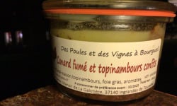 Des Poules et des Vignes à Bourgueil - Terrine De Canard Fumé Et Topinambour Confit
