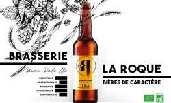 La Roque  Brasserie Bio, paysanne et familiale - Bière I.P.A 12x33cl - Brasserie Fermière Bio