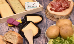 Fromage Gourmet - Raclette sur Plateau - 10 personnes