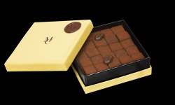 Compagnie Générale de Biscuiterie - Pavé Chocolat Noir Café 57%