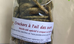 Des Poules et des Vignes à Bourgueil - Crackers à l’ail des ours