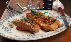 La Ferme du Chaudron - Ribs de porc marinade (barbecue) Bio 500gr