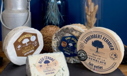 Ferme de La Tremblaye - Plateau Gourmand : Camembert, Bleu de Chèvre et Saint Jacques
