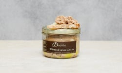 La ferme Descoubet - Rillettes de Canard au Foie Gras 200g