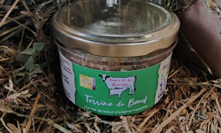 Ferme de la Bouriette - Terrine de bœuf Nature 180g