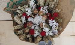 Ferme de la ville basse - Bouquet de fleurs séché
