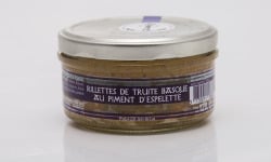 ONAKE - Le Fumoir du Pays Basque - Rillettes Truite du Pays Basque au Piment d'Espelette x12