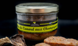 La Ferme du Luguen - Terrine de canard aux champignons 180g