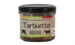 Ferme Bichet - Tartinette abricots/curry 90g