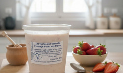 La Ferme Durbois - Fromage blanc à la fraise bio 500g