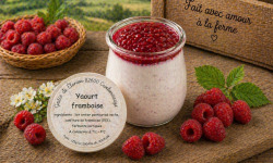 Gaec de l'Elanion - Yaourt Confiture Framboise 125g