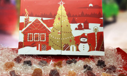 Les Perles Rouges - [Précommande] Livre Calendrier de l'Avent Chicatines (pâtes de fruits) Les perles rouges
