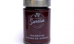 La Maison du Sureau - Confiture de framboise et de fleurs de sureau - 220g