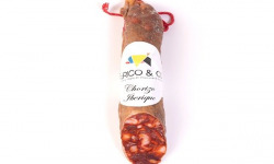 IBERICO & CO - Chorizo Iberique - Pièce 1/3 - 400g