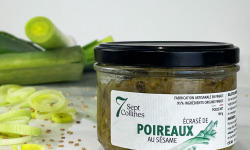 Sept Collines - Ecrasé de poireaux au sésame - 6 x 200 g