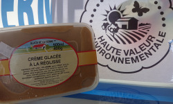 Les Glaces de la Promesse - Crème glacée à la réglisse