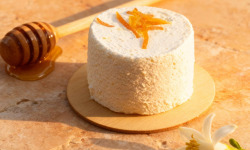 Beurre Plaquette - Selection Chèvre frais  du Pont de Pierre au miel et à la Fleur d'Oranger (Sucré)
