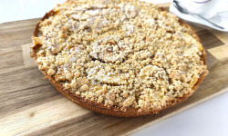 Traiteur Gourmet d'Alsace - Tarte aux pommes et Streussel Alsacienne 8 - 10 pers