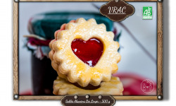 P'tit Bout d'Alsace - Sablés Alsaciens Bio Linzer - 500 g (VRAC)