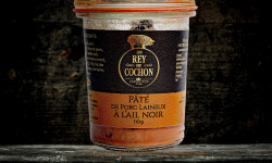 Lou Rey du Cochon - Pâté de porc laineux à l'ail noir 110g