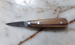 Saint Kerber - Cancale - Couteau à huitres - manche en bois
