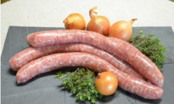 Ferme Joos - Saucisses de porc à l'ail des ours x 4 : la Ferme du Grommendyck