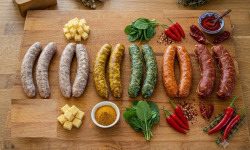 Le Cochon Sans Cochonnerie - Colis barbecue sans nitrite - 2.88kg - 36 saucisses variées