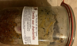 Des Poules et des Vignes à Bourgueil - Canette aux chanterelles