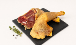 La ferme du Caillaud - Cuisses de poulet fermier BIO 1kg