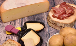 Fromage Gourmet - Raclette fumée - 1/2 Meule ±3 kg