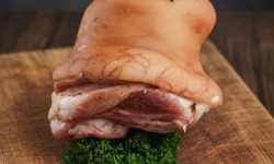 Ferme de la Paumerais - JARRET DE PORC BRETON CUIT FUMÉ 1.2 Kg