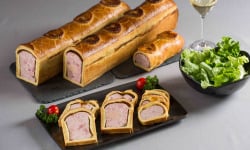 Traiteur Gourmet d'Alsace - Pâté en croûte avec médaillon 2 tranches