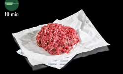 Nemrod - Préparation de viande hachée de Biche (salée à 15g/kg) (1kg/colis)