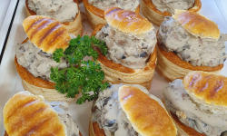 Ferme de la Paumerais - BOUCHEE A LA REINE AVEC VOL AU VENT- 150 Gr (6 bouchées)