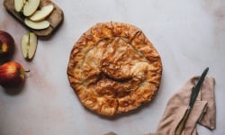 Les Délices d'Aliénor - [Surgelé] Tourtière Landaise aux pommes cuite - 8 parts