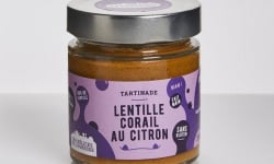 Les Délices de l’Ogresse - Lentille Corail au Citron Bio 9x120g