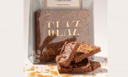 Glaz la chocolaterie de la presqu’île - Carré chocolat lait crêpes dentelles