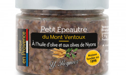 Conserves Guintrand - Petit Epeautre du Mont Ventoux à l'Huile d'Olive et aux Olives de Nyons YR 314 ml