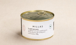 Maison Millas - Pâté classique pur porc - conserve 400g