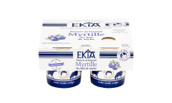 Bastidarra - Ekia - Yaourt Myrtille Brassé  4*125 gr