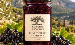 L'OLIVERAIE DU COUDON - CONFITURE DE CASSIS BIO  ## 720g ##