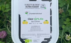 Les Glaces du Semnon - La Mémère - Glace Citron 100% Bio 2,5L