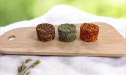 Ferme de L'Or Blanc - Lot de 3 Crottin aromatisé : Le Trio Gourmand
