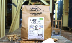 Moulins de Versailles - Farine De Blé Bio T65 - 5kg