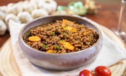 Maison Micouleau - Lentilles Vertes cuisinées Bio bocal 600g