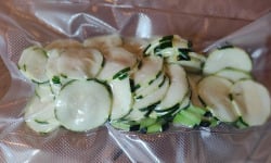 Les Jardins de Gérard - Courgette sous-vide (rondelle) - 250 g