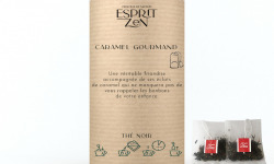 Esprit Zen - Thé Noir "Caramel Gourmand" - caramel - Boite de 20 Infusettes