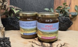 La Fermière - Duo de miels léger BIO 2x250gr