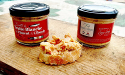 Nature et Saveurs - Ferme Aquaponique et Permacole Astérienne - Emiétté de Truite Blanche au Piment & Ciboule du Chef Louis Festa